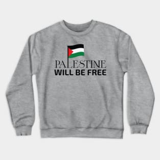 Free Palestine Crewneck Sweatshirt